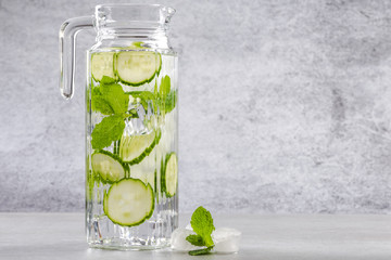 Resfreshing and healthy summer drink