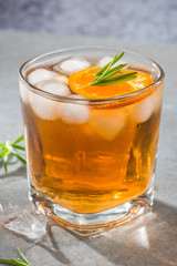 Ice cold tea for summer garden party
