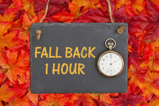 Fall Time Change message