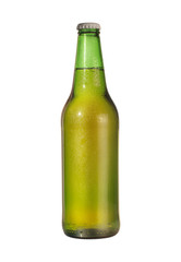 zielona butelka piwa