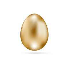 Easter golden egg.