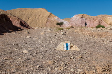 Visiting Red Canyon at Eilat mountains