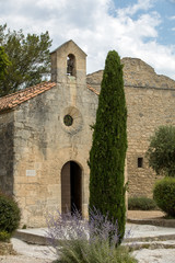 Small church in Les Baux De Provence, Provence, France