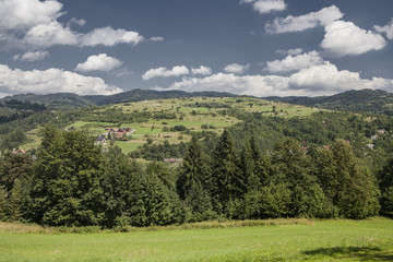 Obraz premium Pieniny mountains in Poland