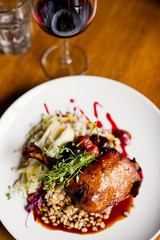 Delicious lunch or dinner