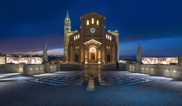 Ta Pinu Church on Gozo, Malta