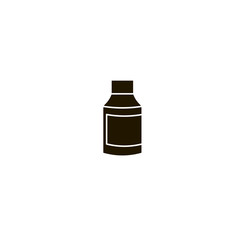 bottle icon. sign design