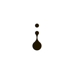 drop icon. sign design