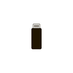 usb flash drive icon. sign design