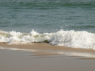 Close up beach