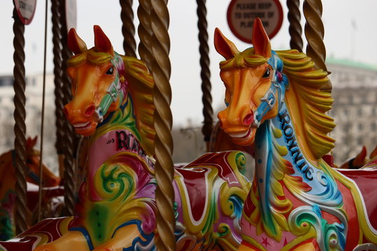Ronnie the Roundabout Horse in London