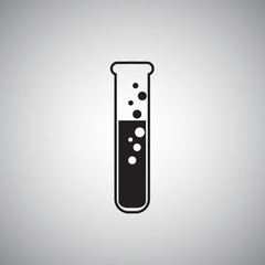 Chemical tube. Icon 1