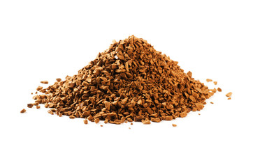 Heap of fine grinding coffee powder