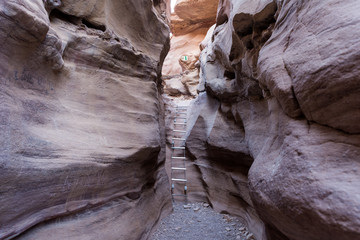 Visiting Red Canyon at Eilat mountains