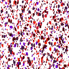 multicolorpurple red watercolor confetti dots background pattern, vector illustration