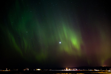 Polarlicht &uuml;ber Island