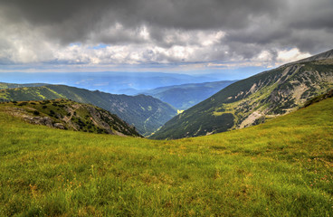 Naklejka premium Beautiful mountain landscape