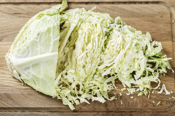 chopped chinese cabbage