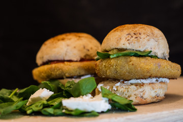 Homemade Chicken Burgers