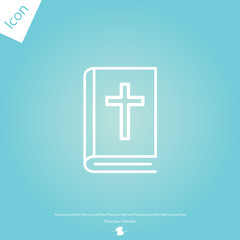 Obraz premium Holy Bible icon