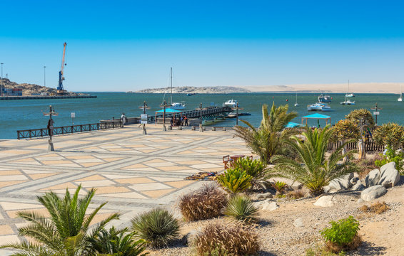 Waterfront und Hafen von L&uuml;deritz, Namibia