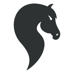 Pferdekopf als Symbol