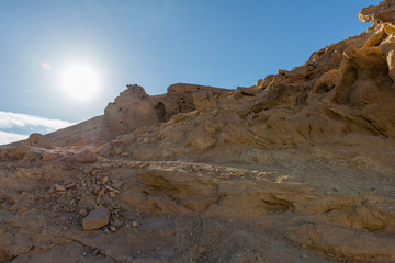 Visiting Red Canyon at Eilat mountains
