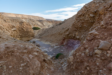 Visiting Red Canyon at Eilat mountains