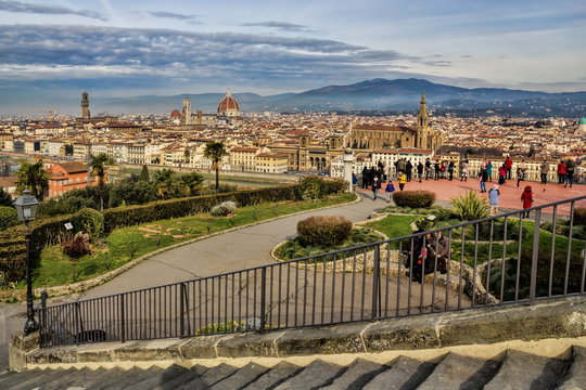 Florenz, Piazzale Michelangelo