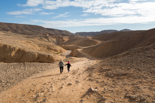 Visiting Red Canyon at Eilat mountains