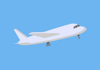 Fototapeta na wymiar Plane logo design