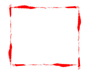 Rahmen Rot - obrazy, fototapety, plakaty