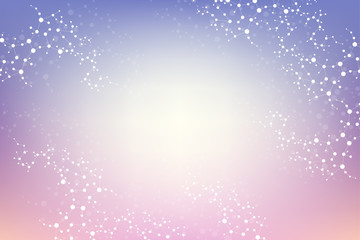 Structure molecule and communication. Dna, atom, neurons. Scientific concept for your design. Connected lines with dots. Medical, technology, chemistry, science background. illustration.