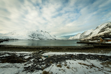 Ersfjordbotn Norway Fjord, Fiord