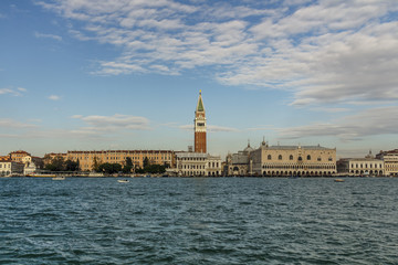 St Mark's Campanile (Bell Tower) in Venice, Italy, 2016