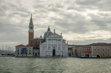 San Giorgio Maggiore church in Venice, Italy, 2016