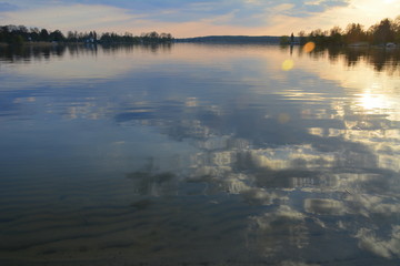 Abendstimmung am See