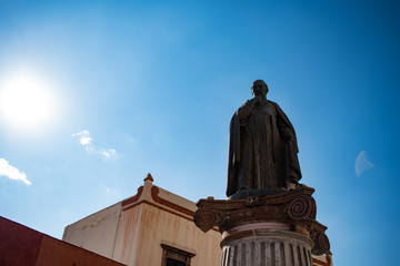 Naklejka premium escultura fraile 