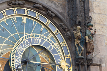Fototapeta premium Astronomical Clock, Old Town, Prague