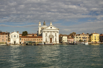 Obraz premium St. Mary of the Rosary church in Venice, Italy, 2016