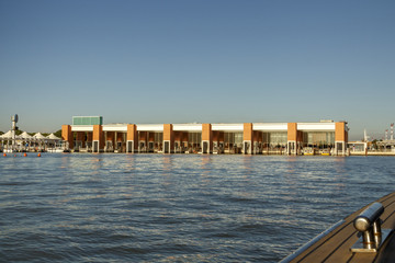 Ferry Terminal at Venice Airport, Italy, 2016