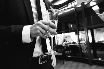 man in an elegant suit