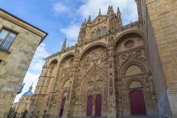 Fototapeta na wymiar Cathedral of Salamanca
