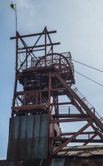 Big Pit Blaenavon Coal Mining Museum Winding Gear 