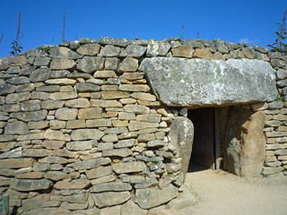 Bretagne, site mégalithique de Locmariaquer