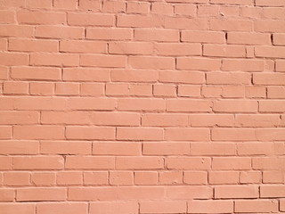 Obraz premium red brick wall close-up