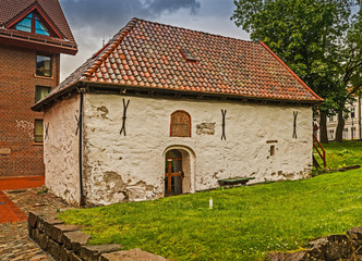 Historisches Hanseviertel Bryggen in Bergen, Norwegen