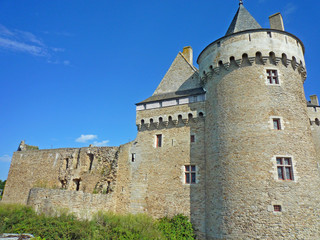 Fototapeta na wymiar Bretagne, château de Suscinio