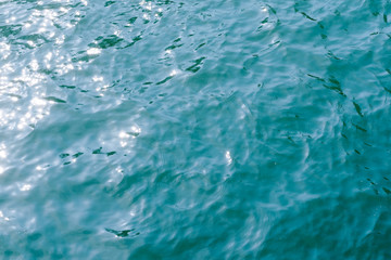 Abstract background of sea water with white foam for background, nature background concept