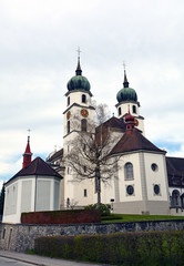 Fototapeta na wymiar Eschenbach LU, Pfarrkirche 
